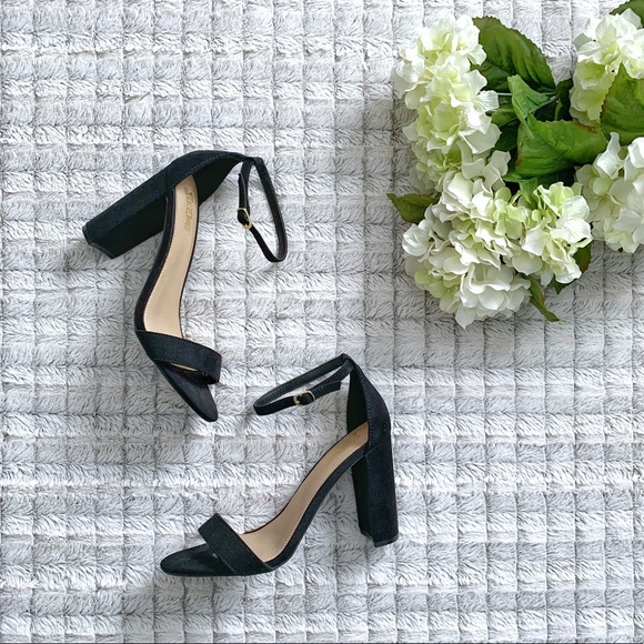 Brash Shoes - Brash Black Houston Strappy Heels